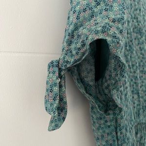 Green flower dress by The Nines by Hatch size Medium
